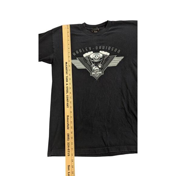 2004 Harley Davidson Virginia Beach T-Shirt Twin Cam V Twin USA Large Black Z - Picture 3 of 10